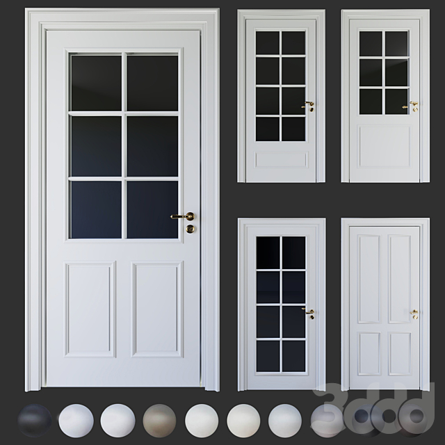 3d Modeli Dveri Volhovec Collection Paris Vp2