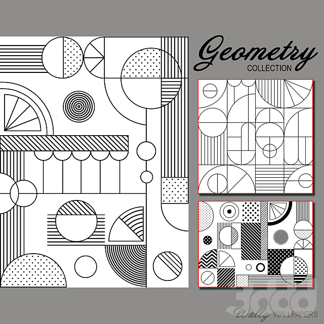3d Modeli Steny Oboi Oboi Wally Geometriya Chb