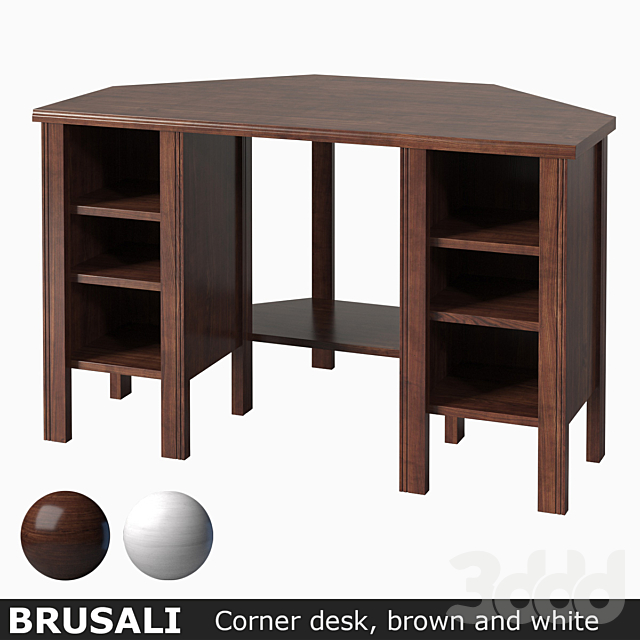 3d modeli stoly ikea brusali uglovoj