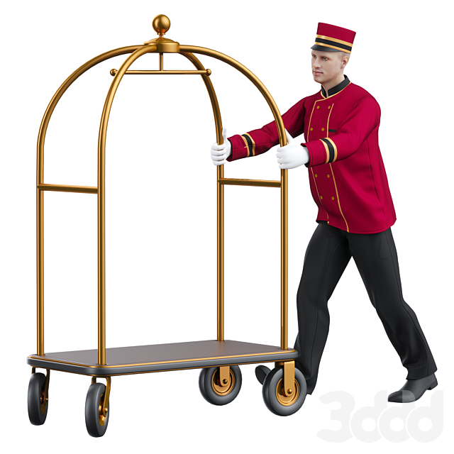 Bellboy в гостинице