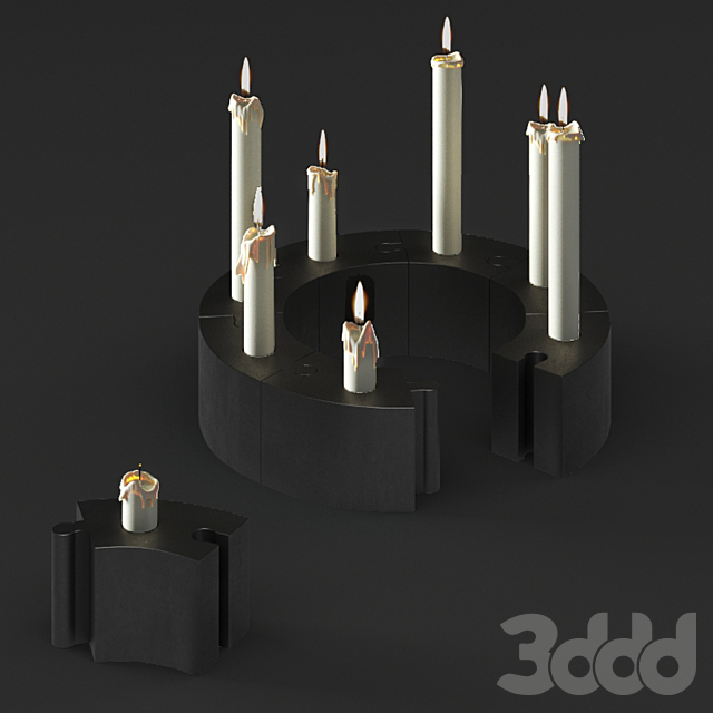 ikea vermer podsvechnik