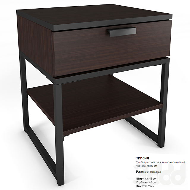 3d modeli tumby komody ikea