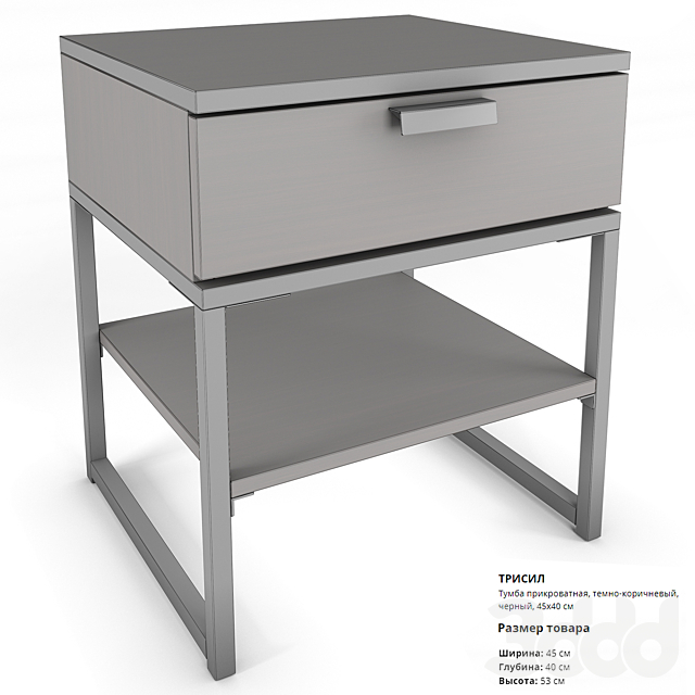 3d modeli tumby komody ikea