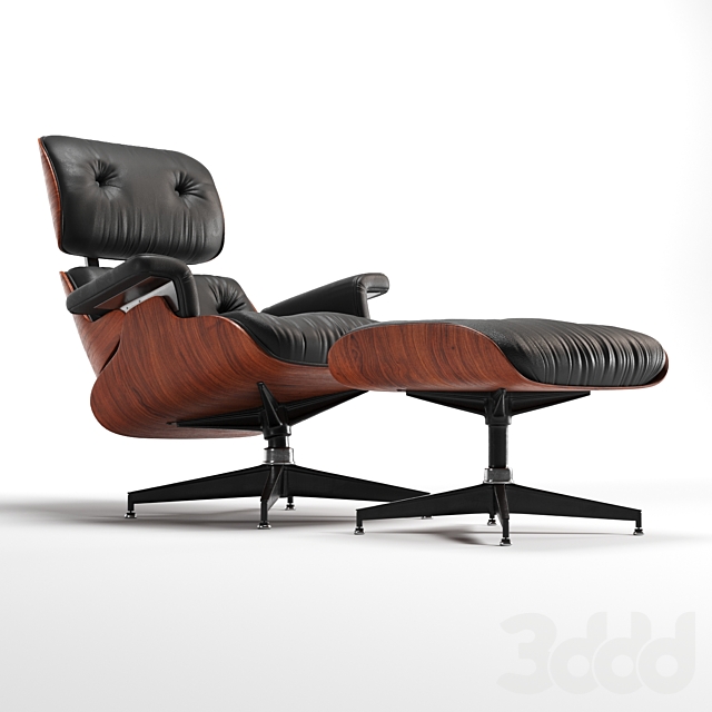 Eames Lounge Chair - Кресла - 3D Модели - 3DDD
