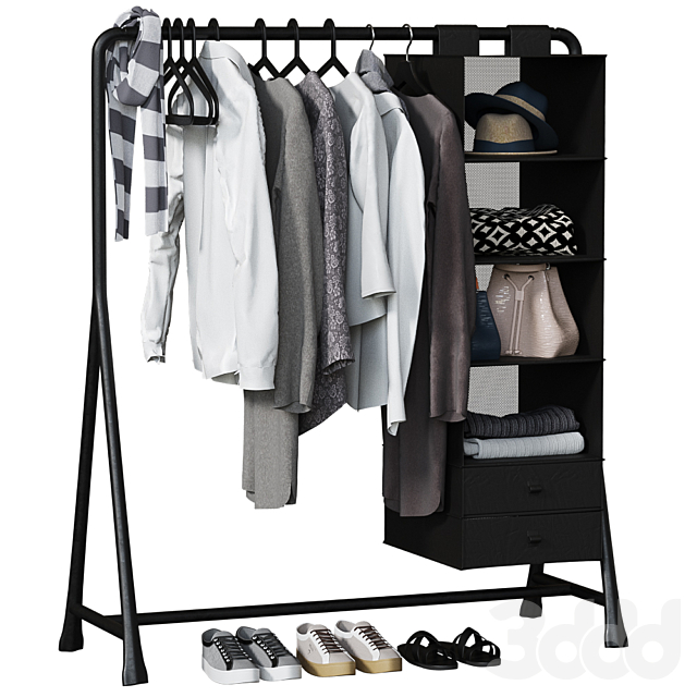 3d modeli prihozhaya ikea turbo