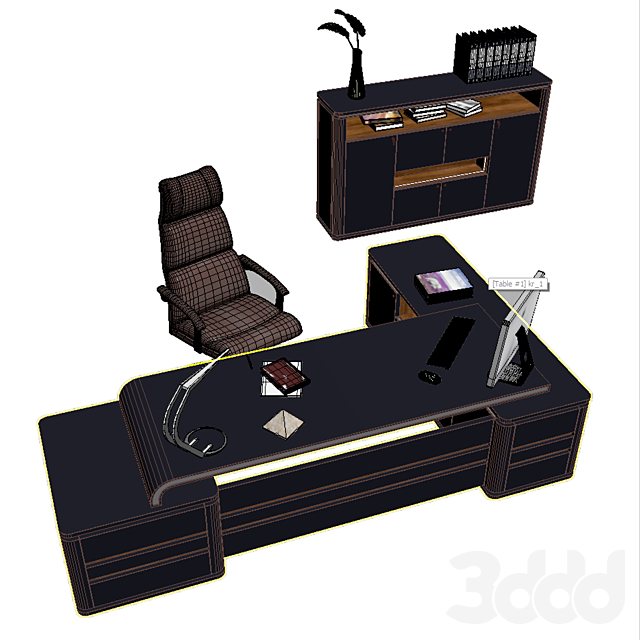 3д модели офисной мебели