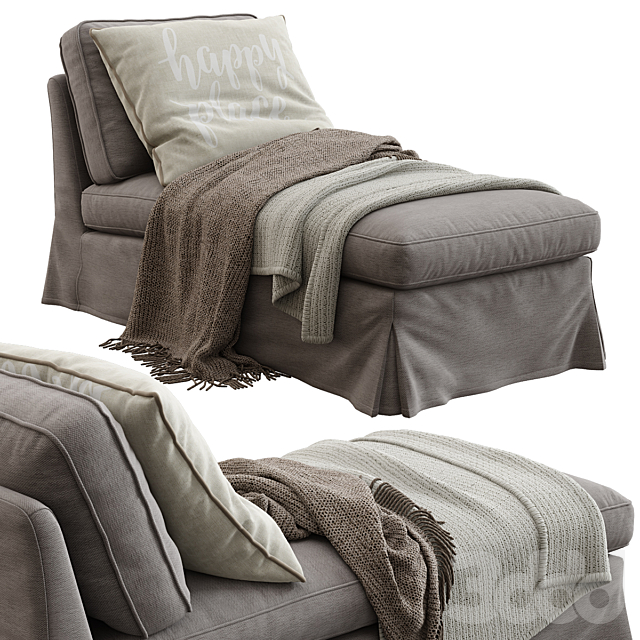 3d Modeli Drugaya Myagkaya Mebel Ikea Ektorp Chaise Lounge