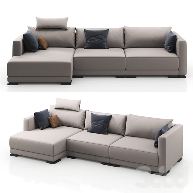 3d Modeli Divany Corner Sofa Favola By Commodus