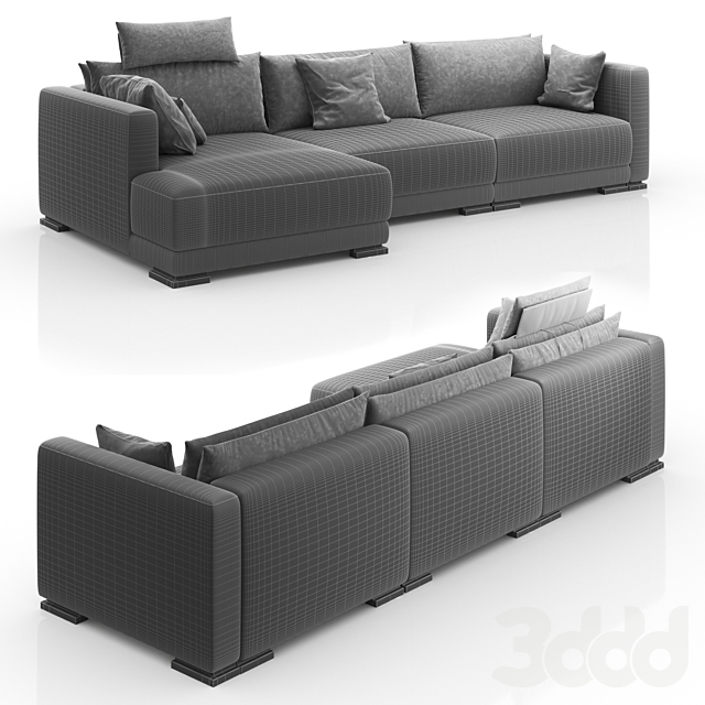 3d Modeli Divany Corner Sofa Favola By Commodus