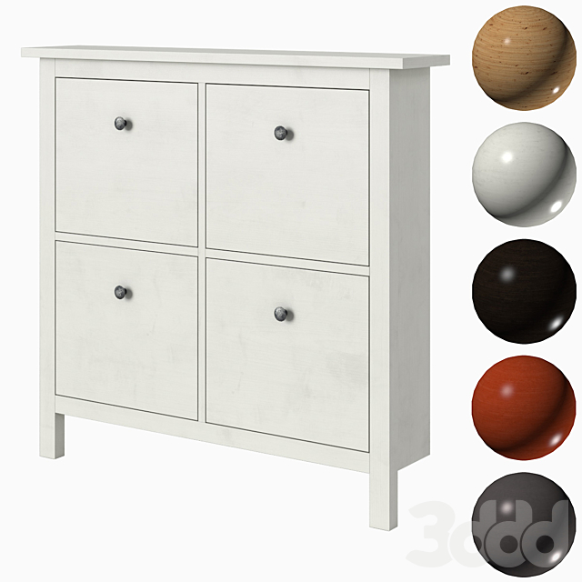 ikea hemnes shoe cabinet with