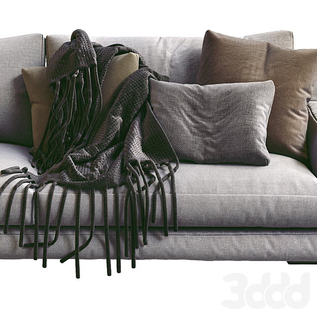 3d модели: Диваны - Poliform Sofa Bellport Bellport is a collection of sofas devised to recreate the bright and sprightly atmosphere of the centroforme is your official poliform dealer.