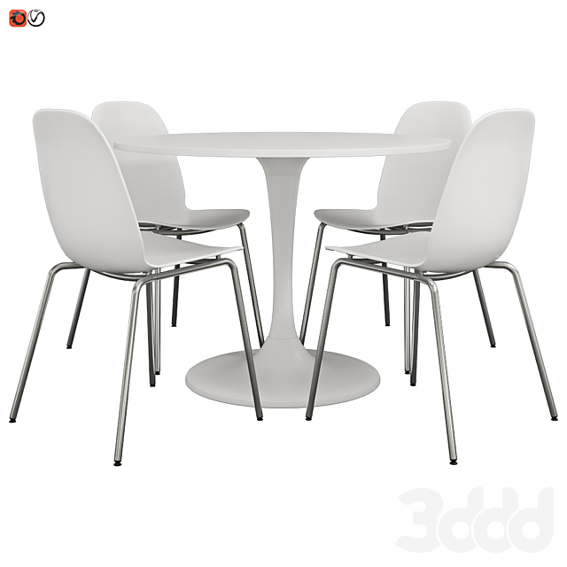 stol i stul ikea doksta
