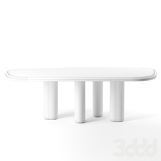 
                                                                                                            ROUGH DINING TABLE by Collection Particuliere
                                                    