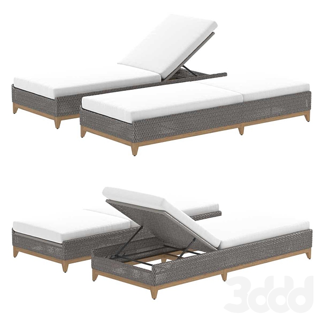 3d Modeli Drugaya Myagkaya Mebel Restoration Hardware Paraiso Chaise