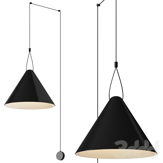 LEDS C4 SUPER ATTIC WALL Бра 3D Модель