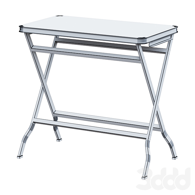 Журнальный столик Carter 23" Metal Folding Tray Table журнальный стол Столы 3D Модель
