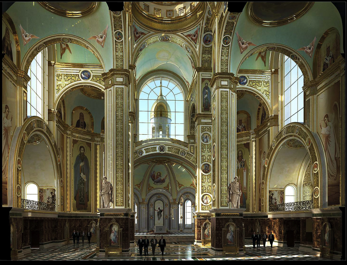 Кафедральный собор Христа Спасителя Калининград внутри