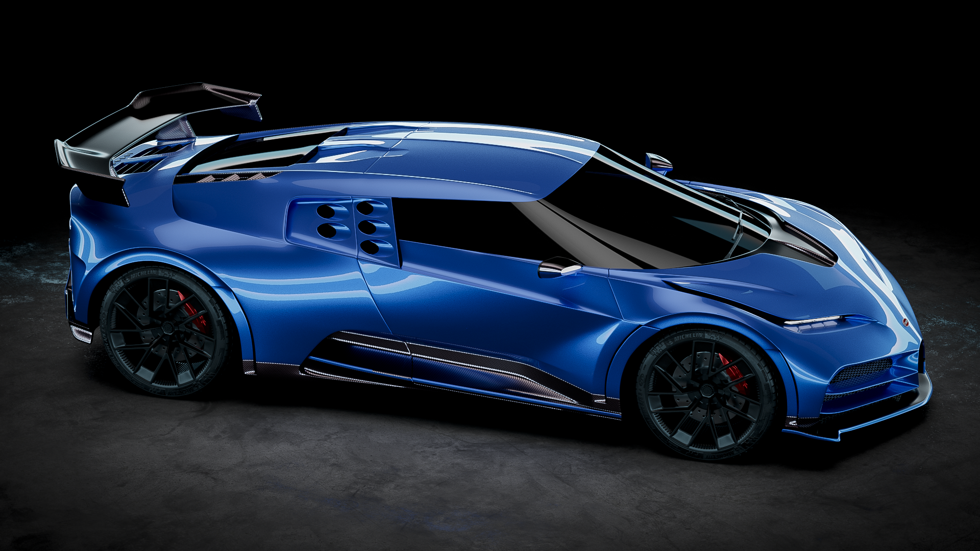 Bugatti Centodieci 2020 Studio Галерея 3ddd.ru